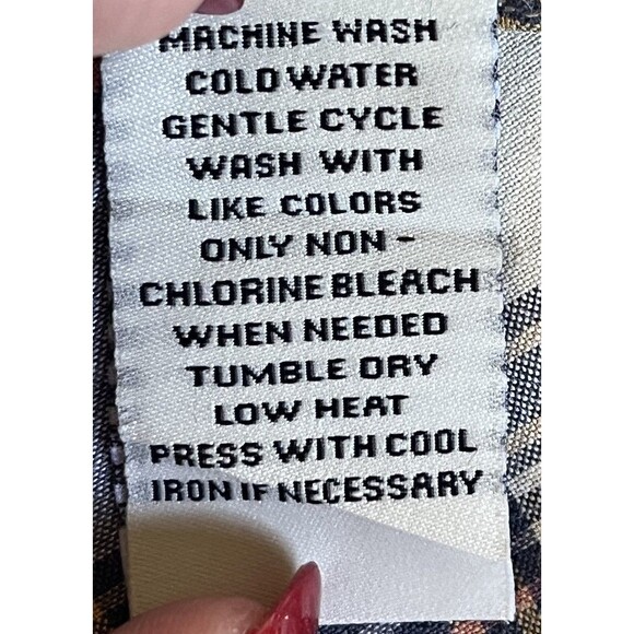 Ralph Lauren Jeans Co Shirt Men’s L Button Down Blue/Gr/Pink Plaid SS Classic - Picture 5 of 7